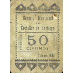 50 Céntimos Castellar de Santiago