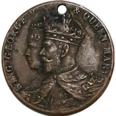 Medal - George V and Queen Mary Coronation