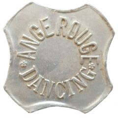 5 francs - dancing Ange Rouge - Paris [75]