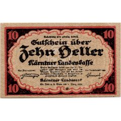 10 Heller Kärnten