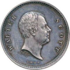 Medal Walter Scott, silver
