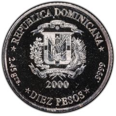 10 Pesos Iglesia Regina Angelorum