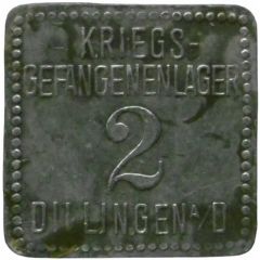 2 Pfennig - Dillingen Kriegsgefangenenlager