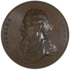 Medal - Victoria Charles Dickens