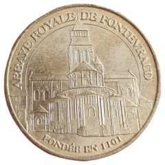Monnaie de Paris Tourist Token - Abbaye royale de Fontevraud