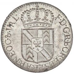 1/2 Batzen - Frederick I