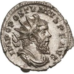 Antoninianus - Postumus PAX AVG, Lugdunum