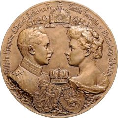 Marriage of Crownprince Wilhelm and Duchess Cecilie of Mecklenburg