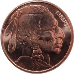 1 oz Copper Osborne Mint Indian