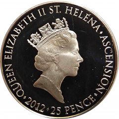 25 Pence - Elizabeth II Diamond Jubilee