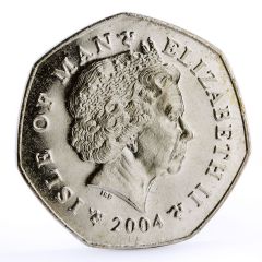 50 Pence - Elizabeth II TT Races