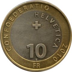 10 Francs Alpine marmot