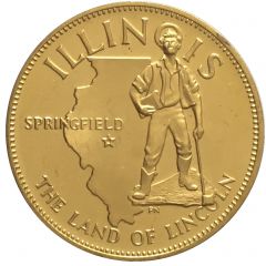 Medal - States of the Union Illinois
