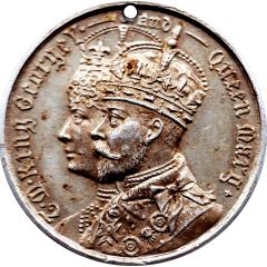 Medallion - King George V and Queen Mary Coronation