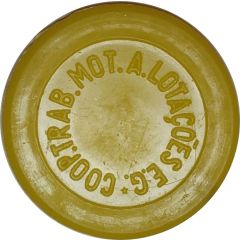 Token - Coop. Trab. Mot. A. Lotações E. G. round
