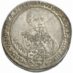 1 Thaler - Gustav II Adolf