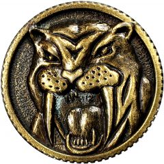 Token - Power Rangers Saber-Toothed Tiger