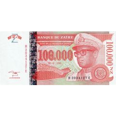 100 000 Nouveaux Zaïres