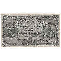 1 Pound Martins Bank