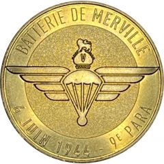 Jeton touristique - Monnaie de Paris - Batterie de Merville