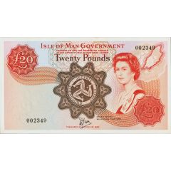 20 Pounds Millennium of the Manx Parliament (Tynwald)