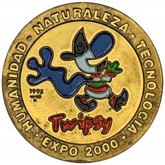 1 Peso Expo 2000 - Twipsy, Reverse Trial
