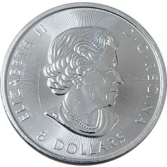 8 Dollars - Elizabeth II Snowy Owl