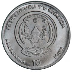 10 Francs Elephant, iridium