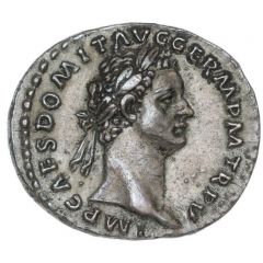Denarius - Domitian IMP VIIII COS XI CENS POT P P, Minerva