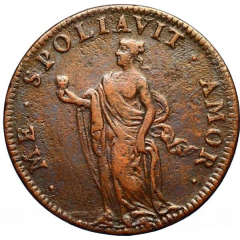 Token - Louis XIV - États de Bourgogne - Me spoliavit amor
