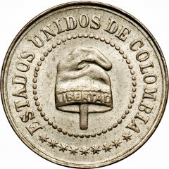 2 1/2 Centavos United States of Colombia