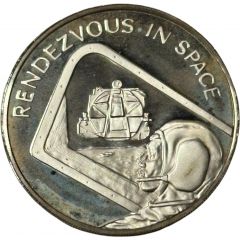 Medal - Apollo Project Rendezvous in Space