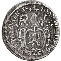 2 Kreuzers - John Philip of Lamberg