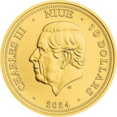 10 Dollars - Charles III Golden Eagle