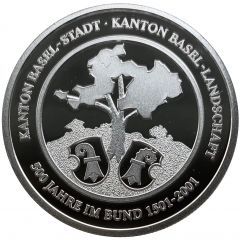 1 Doppelstäbler - Basel silver
