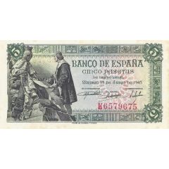 5 Pesetas