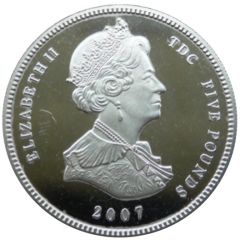 5 Pounds - Elizabeth II St. Christopher