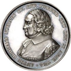 Medal - Anton Hermann Nourney 50th anniversary as priest