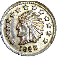 Replica - 1/2 Dollar California Gold