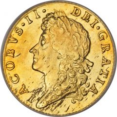 1/2 Guinea - James II