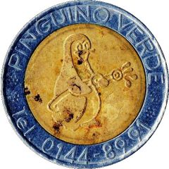 Car Wash Token - Pinguino Verde Minli