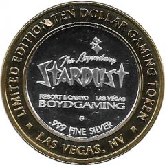 10 Dollar Gaming Token - Stardust Las Vegas