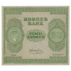 50 Kroner Replacement notes