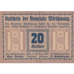 20 Heller Mörschwang