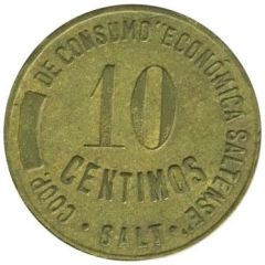 10 Centimos - Cooperativa de Consumo Económica Saltense
