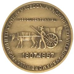 50 Cents - Sesquicentennial of Northfield Center, Macedonia, Northfield Village and Sagamore Hills Akron, Ohio