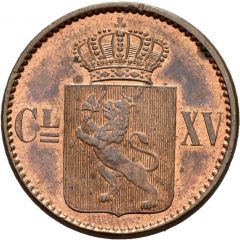 1 Skilling - Carl XV