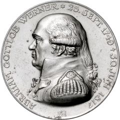 100th anniversary of death of Abraham Gottlob Werner, mineralogist and geologist