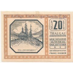 20 Heller Thalgau
