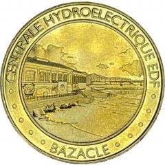 Jeton touristique - Monnaie de Paris - Bazacle - Centrale hydroélectrique EDF